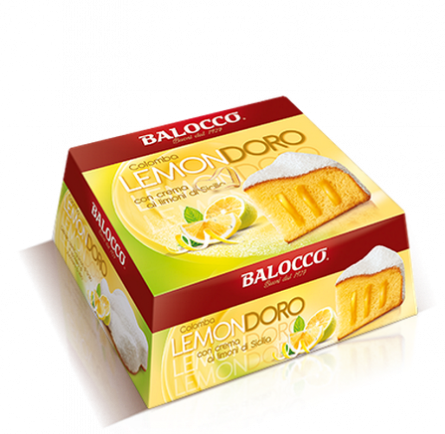 Colomba Balocco "Lemondoro"cu crema de lamaie de Sicilia  750 gr