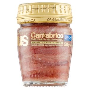 File de ansoa Cantabrico Delicius in ulei de masline 58 gr