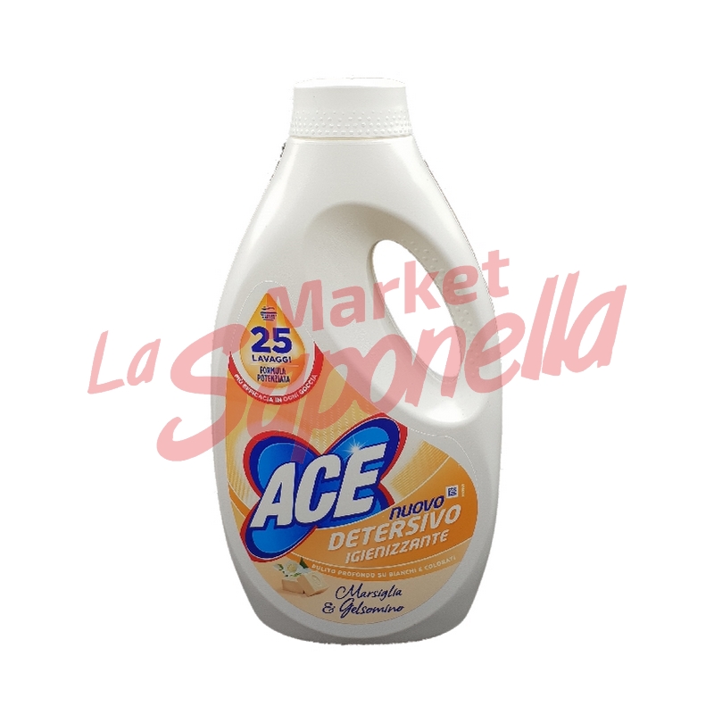 ACE- detergent lichid cu marsiglia si iasomie 1375 ml-25 spalari