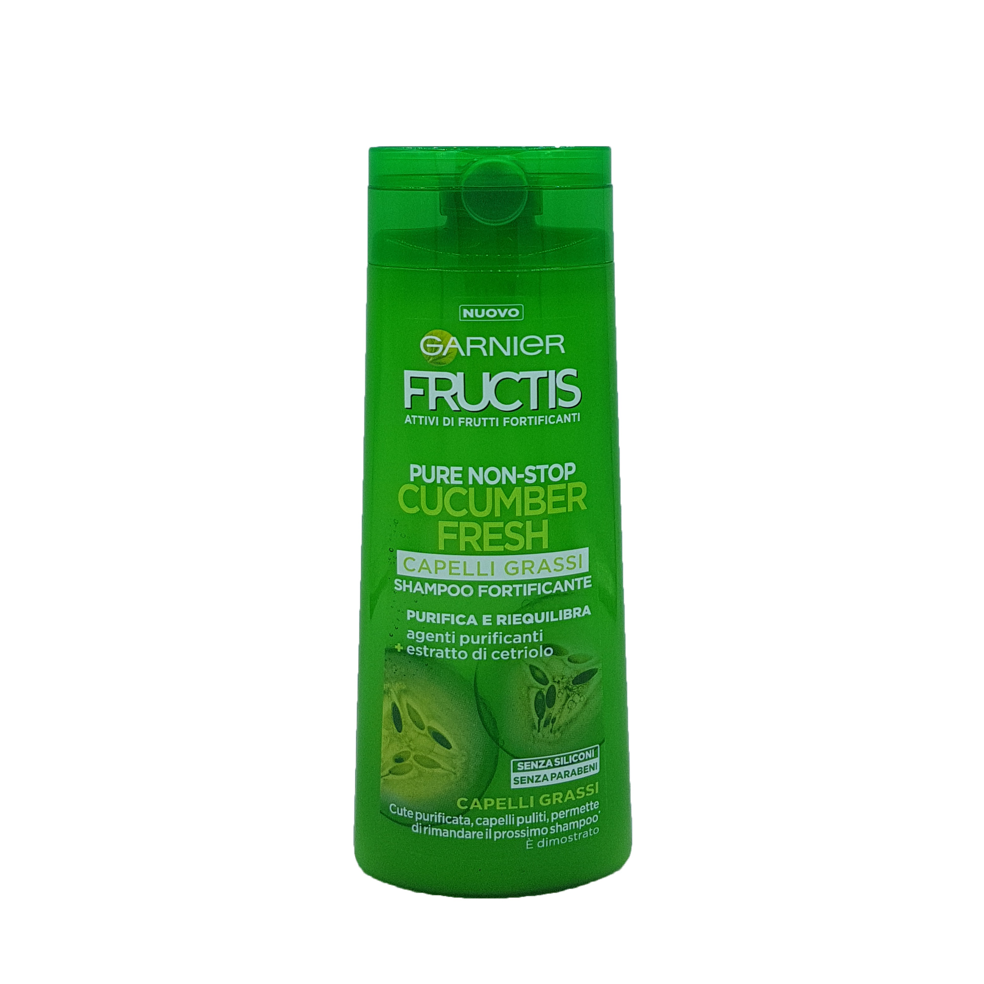 Sampon Garnier Fructis cu castravete pentru par gras 250 ml
