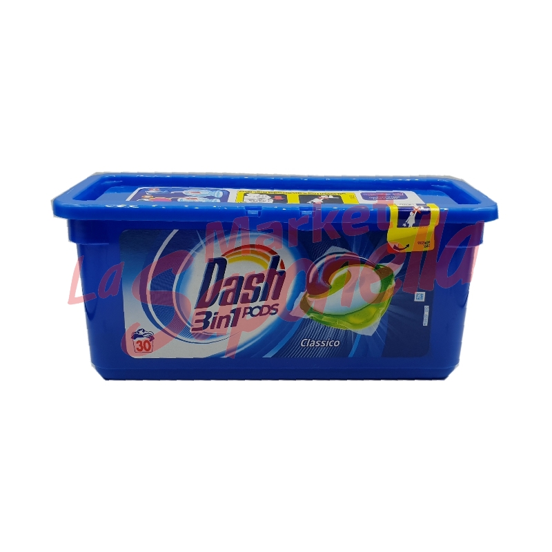 Detergent Dash pernute 3in 1 clasice -30 spalari-810 g
