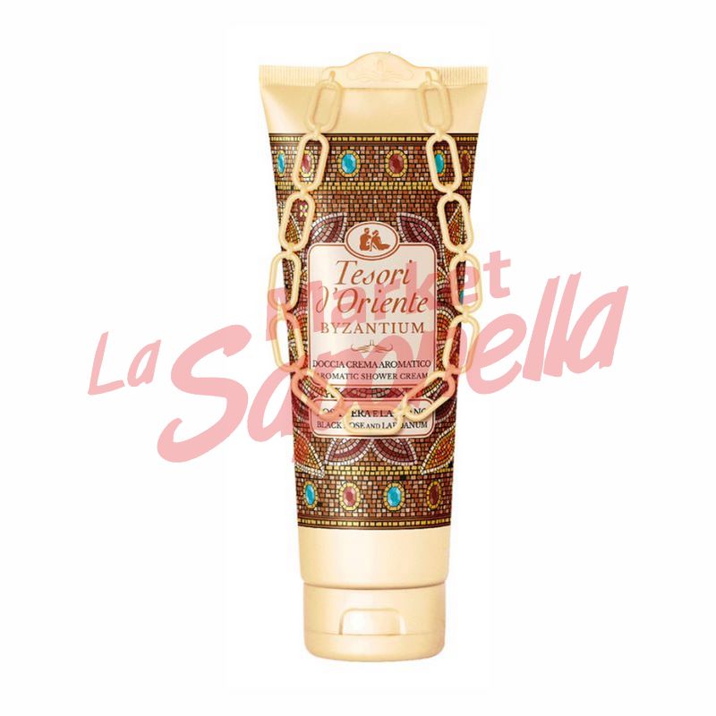 Gel de dus Tesori D'Oriente cu trandafir negru-250 ml 