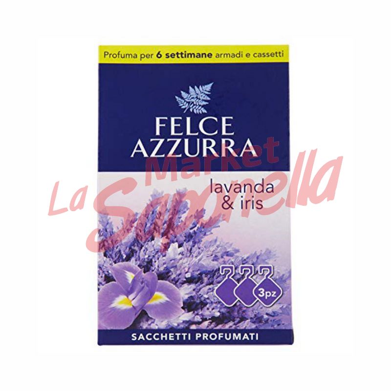 Saculeti parfumati lavanda si iris Felce Azzurra – 3 bucati
