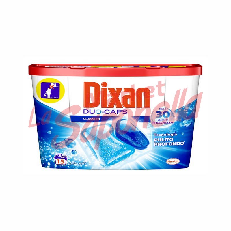 Detergent capsule clasic Dixan 210gr- 15 spalari