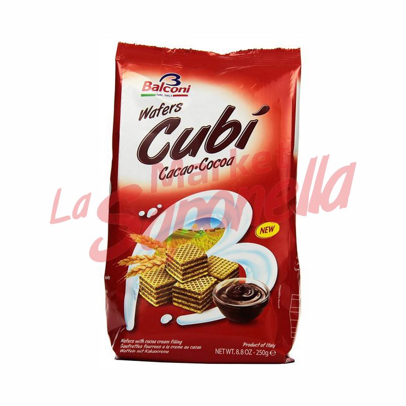 Napolitane Balconi cu cacao 250 gr