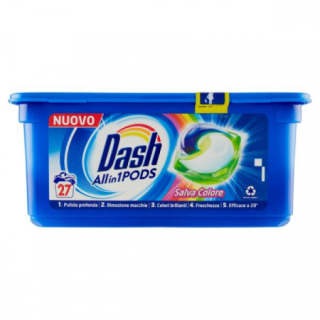 Detergent Dash pernute color 27 buc-642.6gr