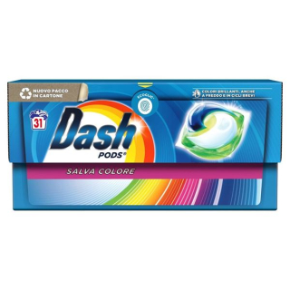 Detergent Dash pernute color 31 bucati 610.7gr