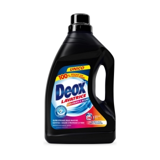 Detergent lichid Deox haine colorate si negre 24 spalari 1200ml