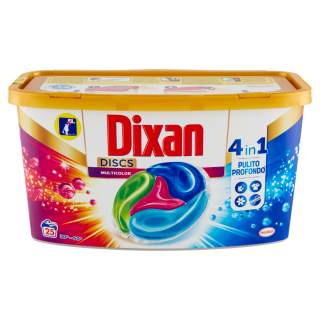 Detergent Dixan pernute multicolor 625 gr-25 spalari