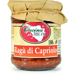 Sos de paste Ragu cu carne de caprior Cucina Toscana fara gluten 180gr