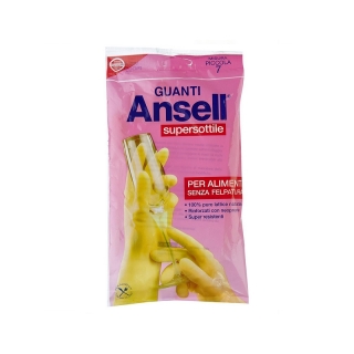 Manusi super-subtiri Ansell din latex natural pentru alimente masura 7(S)