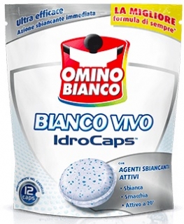 Capsule pentru pete Omino Bianco Bianco Vivo 12 buc