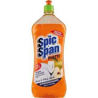 Detergent de vase Spic&Span cu otet din mar verde 1000ml