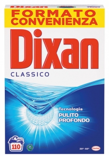 DIXAN- detergent pulbere clasic 6.050kg-110spalari