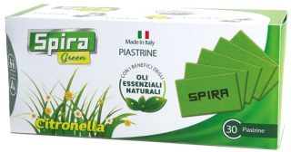 Pastile pentru tantari Spira Green cu uleiuri esentiale natural 30buc