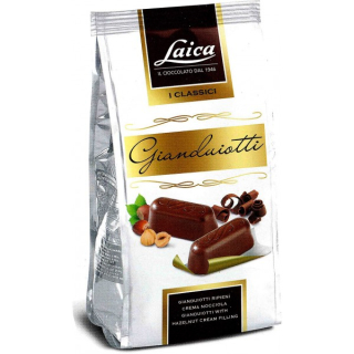 Praline Laica Gianduiotti cu umplutura de crema de alune 90gr