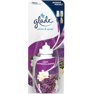 Odorizant reserva spray Glade cu aroma de lavanda si iasomie 18 ml 