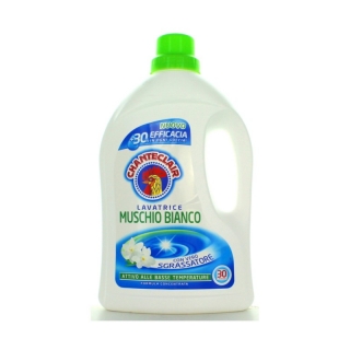 Detergent lichid Chante Clair cu musc alb 30 spalari 1500 ml