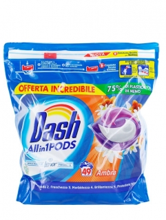 Detergent pernute Dash chihlimbar 49 buc 1293 g