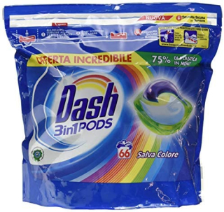 Detergent pernute Dash color  66 buc 1782 g