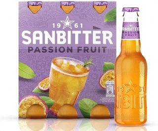 Aperitiv  SanBitter  non-alcoolic cu  fructul pasiunii  3x20 cl 