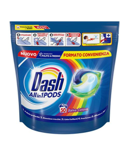 Detergent pernute Dash color 50 buc 1190 g