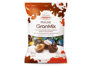 Paraline de ciocolata Crispo GranMix 115 g