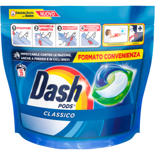 Detergent pernute Dash clasic 55 buc 1155 gr