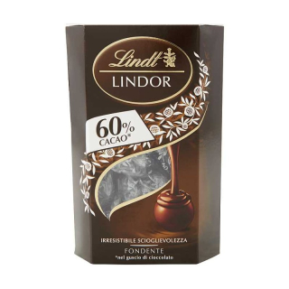 Praline Lindt Lindor cu ciocolata fondanta 60%cacao fara gluten 200gr
