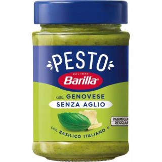 Sos pesto Barilla fara usturoi cu busuioc si parmezan 190gr