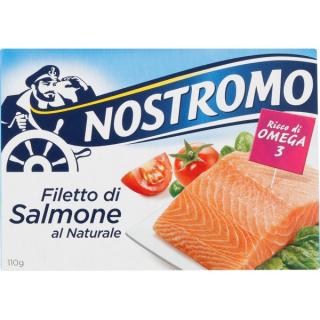 File de somon Nostromo in sos natural 110gr