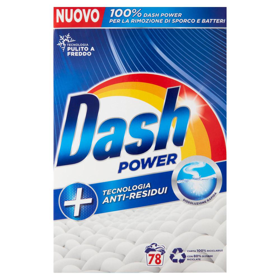 Detergent pulbere Dash Power 4680gr-78spalari