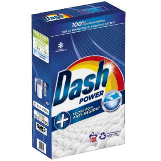 Detergent pulbere Dash Power 6480gr-108spalari