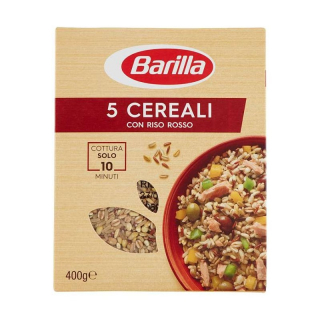 Mixt de 5 cereale Barilla cu orez rosu 400gr