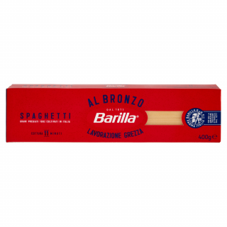 Paste Barilla "Spaghetti Al Bronzo"din grau dur 100%italian 400gr