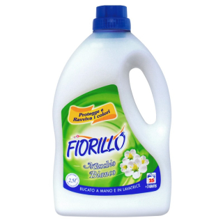 Detergent lichid rufe Fiorillo cu musc alb 2500ml-28 spalari