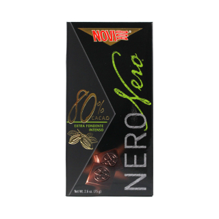 Ciocolata Novi extra fondanta 80% cacao fara gluten 75gr