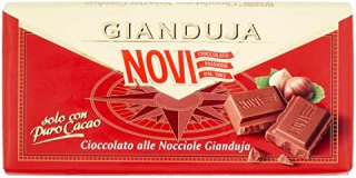 Ciocolata Novi cu gianduia si alune fara gluten 100gr