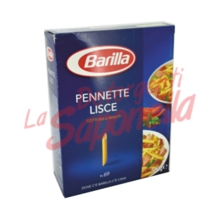 Paste Barilla "Pennette Lisce" Nr. 69-500 gr