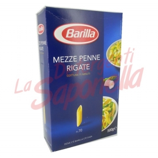 Paste Barilla "Mezze Penne Rigate" Nr.70-500 gr
