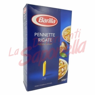 Paste Barilla "Pennette Rigate" Nr.72-500 gr