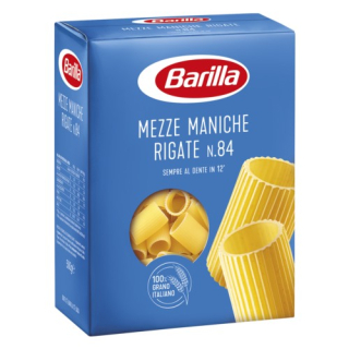 Paste Barilla "Mezze Maniche Rigate" Nr. 84-500 gr