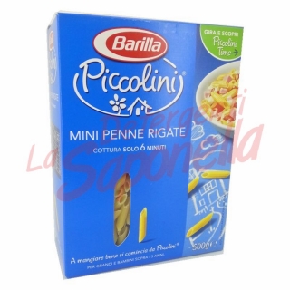 Paste Barilla "Mini Penne Rigate" 500 gr