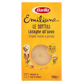 Paste Barilla Emiliane "Lasagne" cu ou 500 gr