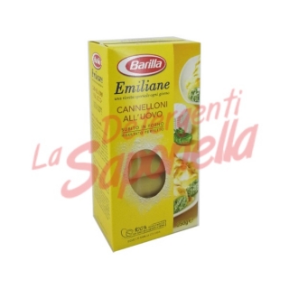 Paste Emiliane "Cannelloni" cu ou din grau dur Barilla 250 gr