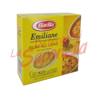 Paste Barilla Emiliane "Filini" Nr. 014 cu ou 250 gr