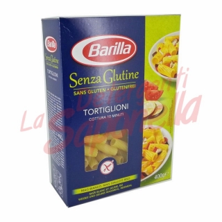 Paste Barilla "Tortiglioni" fara gluten 400 gr