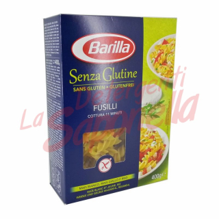 Paste Barilla "Fusilli" fara gluten 400 gr