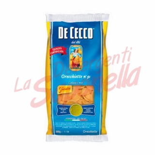 Paste De Cecco "Orecchiette" Nr.91-500 gr