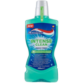 Apa de gura Aquafresh "Intense Clean"fara alcool 500 ml